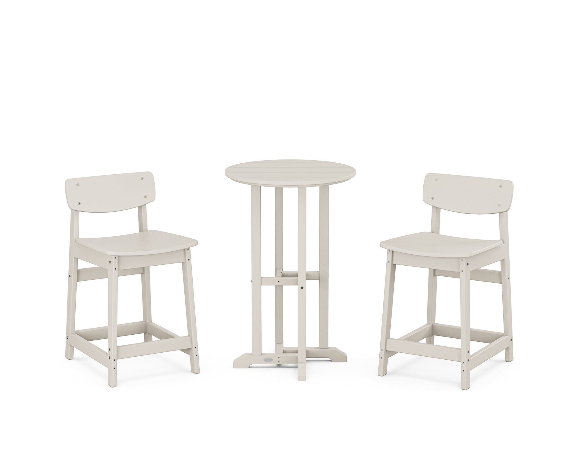 Modern Studio Urban Lowback 3-Piece Bistro Counter Set