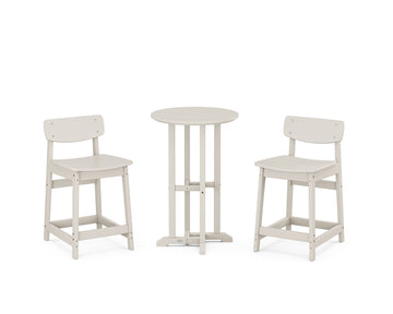 Modern Studio Urban Lowback 3-Piece Bistro Counter Set