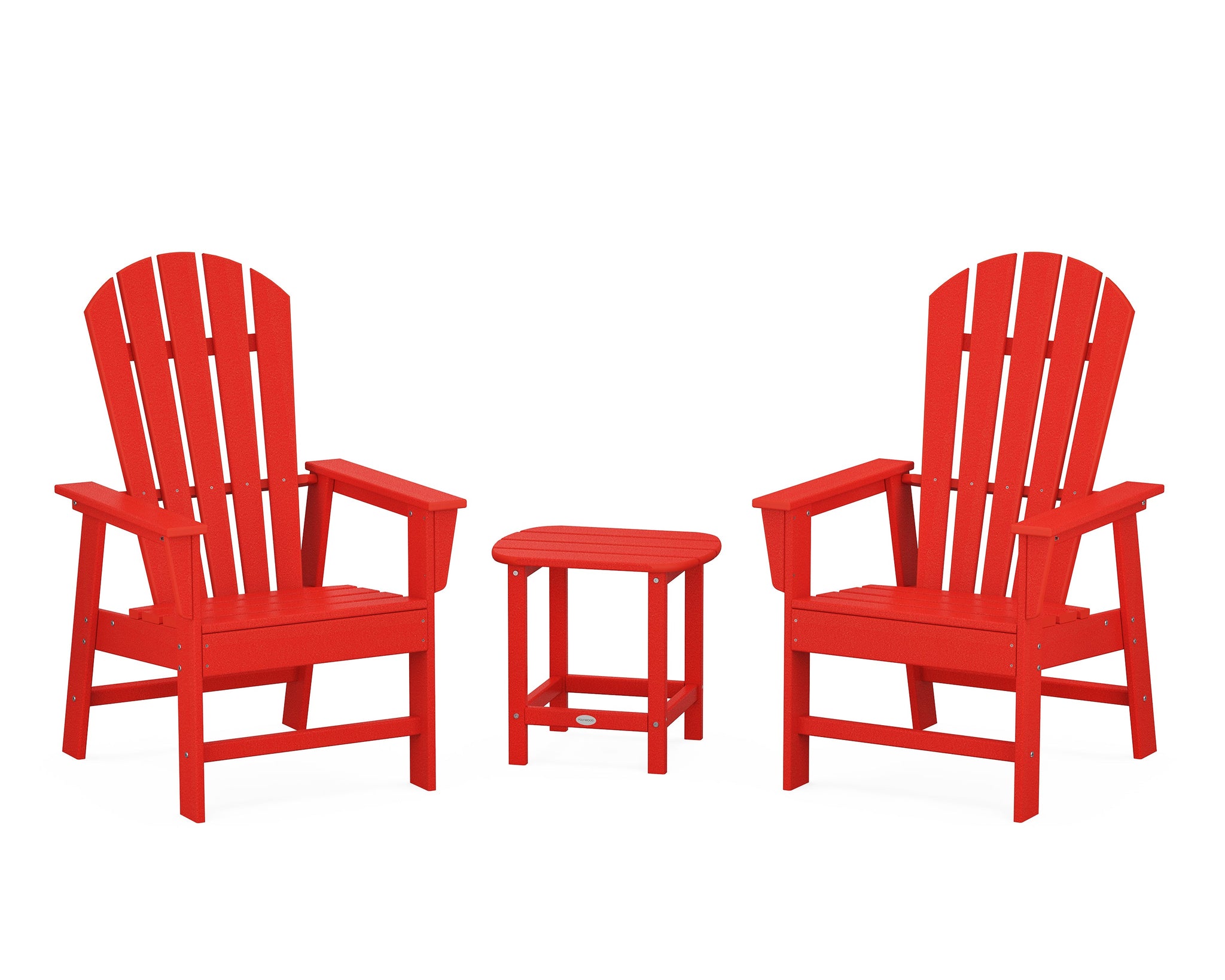 South Beach Casual Chair 3-Piece Set with 18" South Beach Side Table