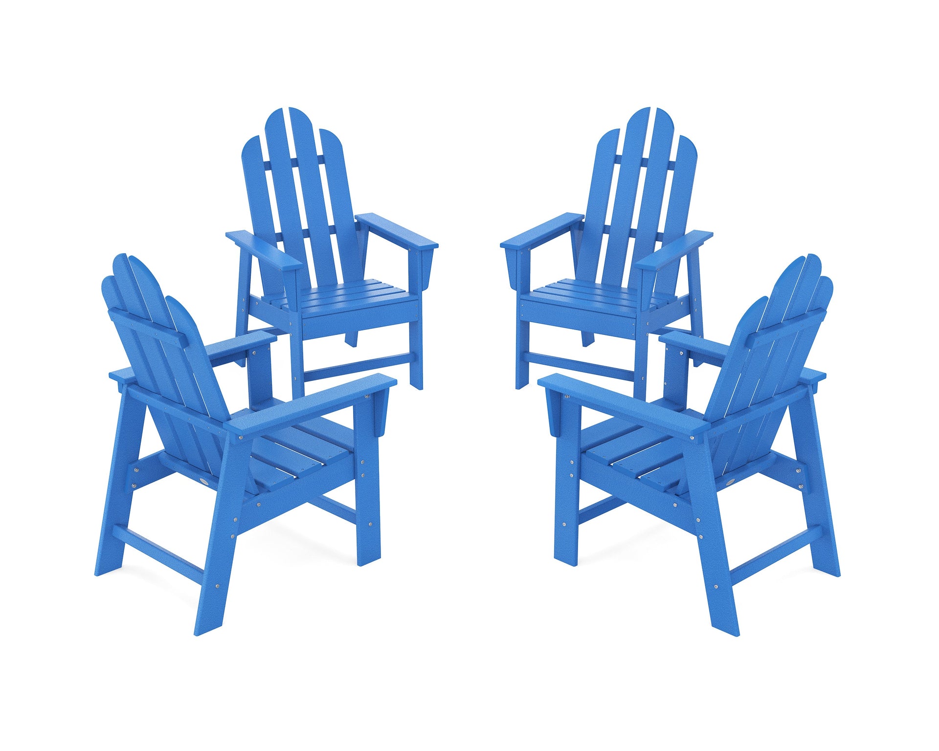 Long Island 4-Piece Upright Adirondack Conversation Set