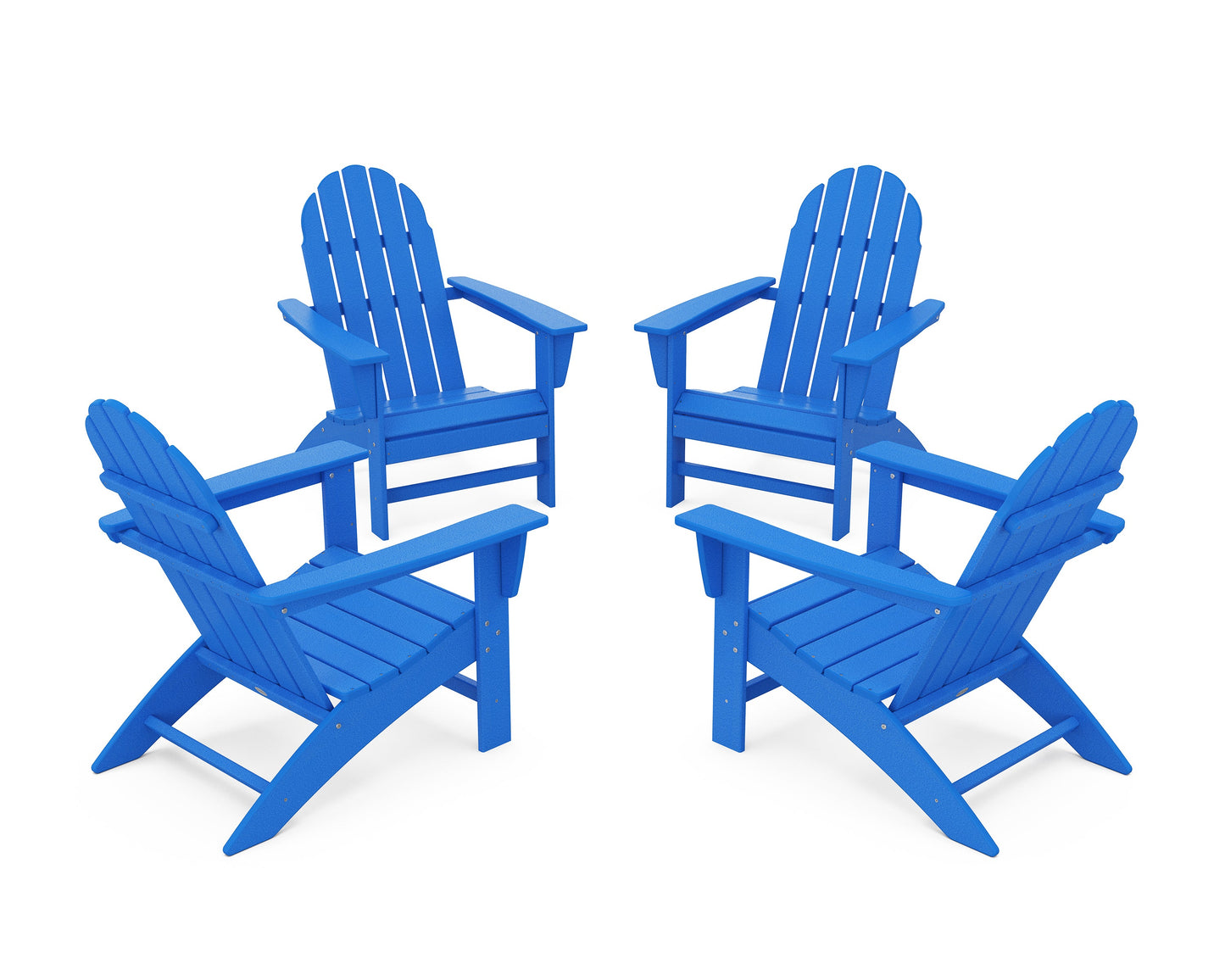Vineyard 4-Piece Adirondack Conversation Set