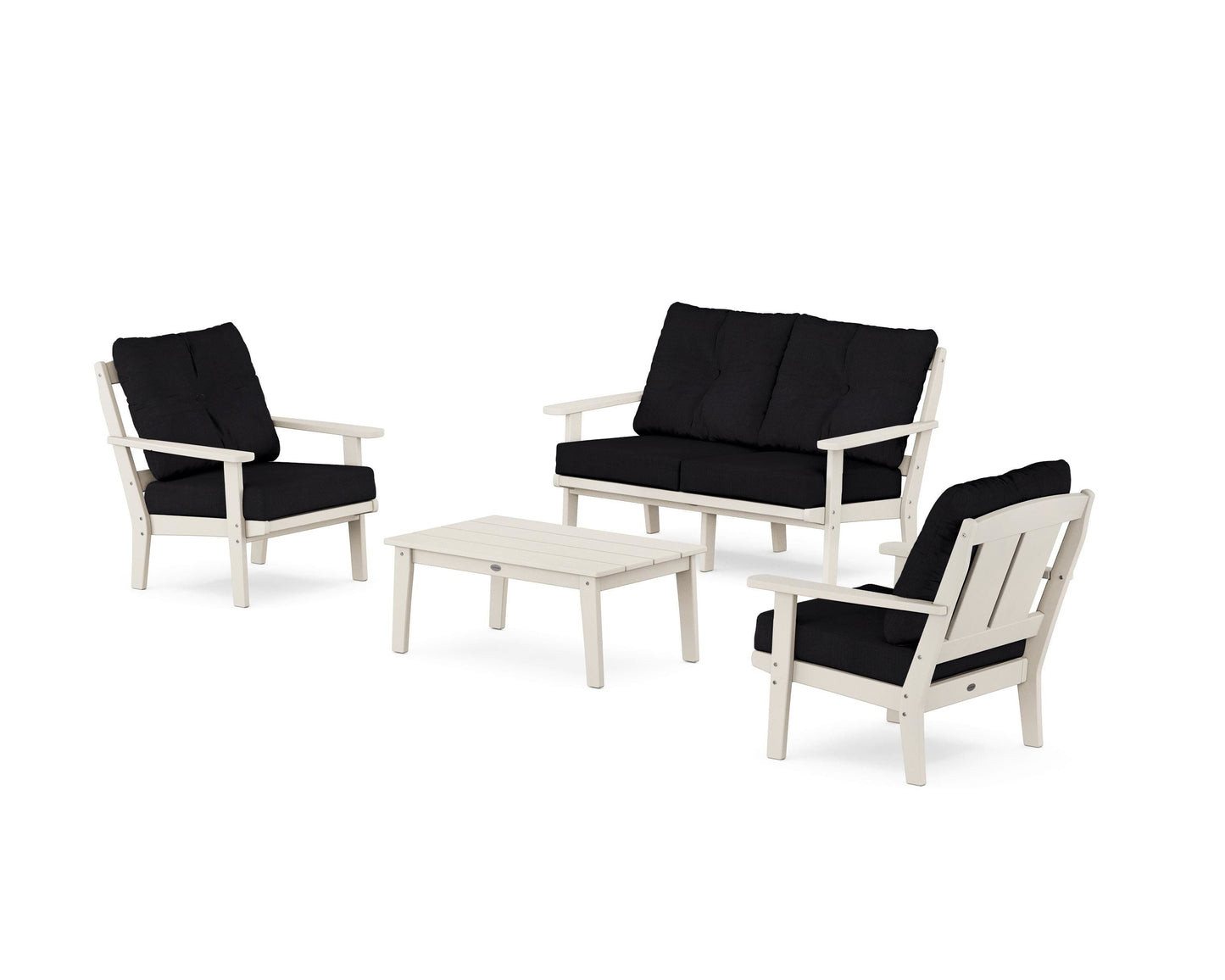 Mission 4-Piece Deep Seating Set with Loveseat