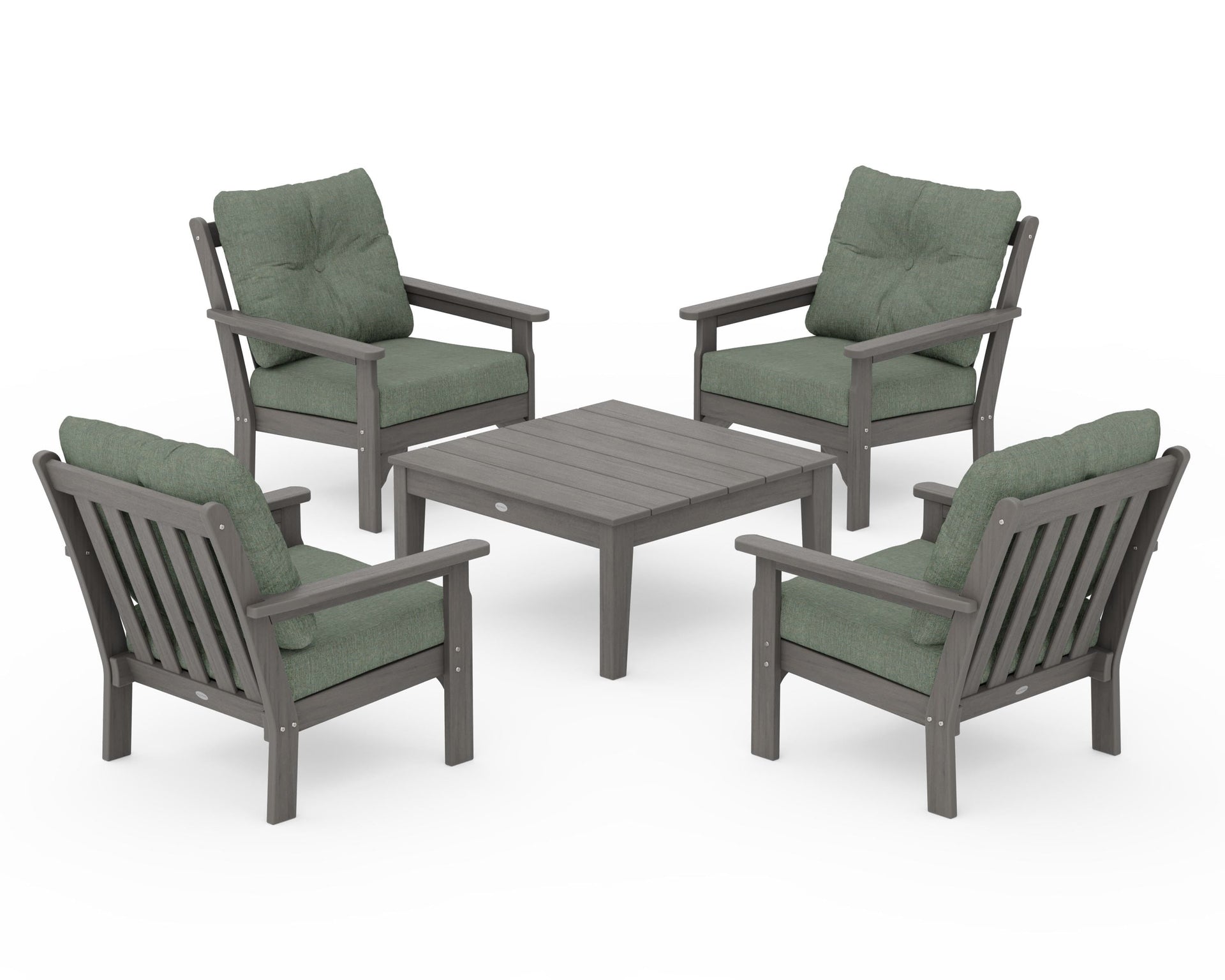 Vineyard 5-Piece Deep Seating Conversation Set