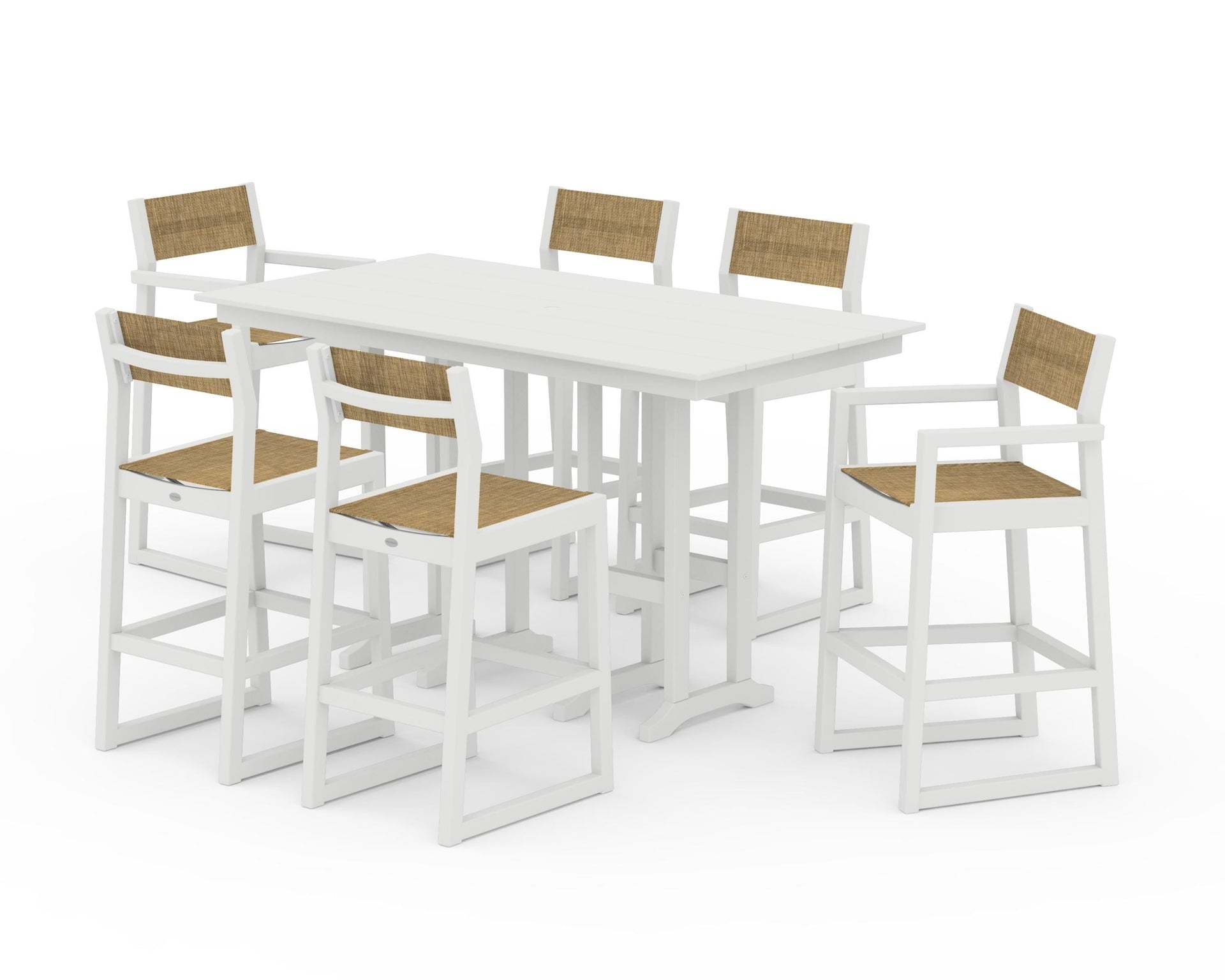 EDGE Sling 7-Piece Farmhouse Bar Set