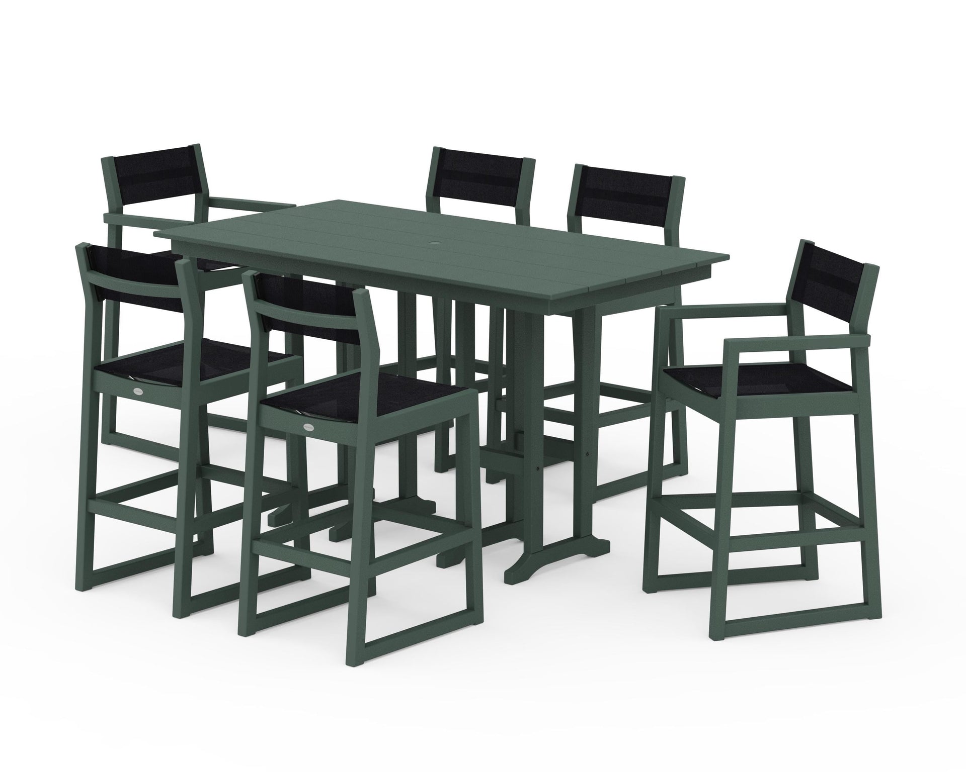 EDGE Sling 7-Piece Farmhouse Bar Set