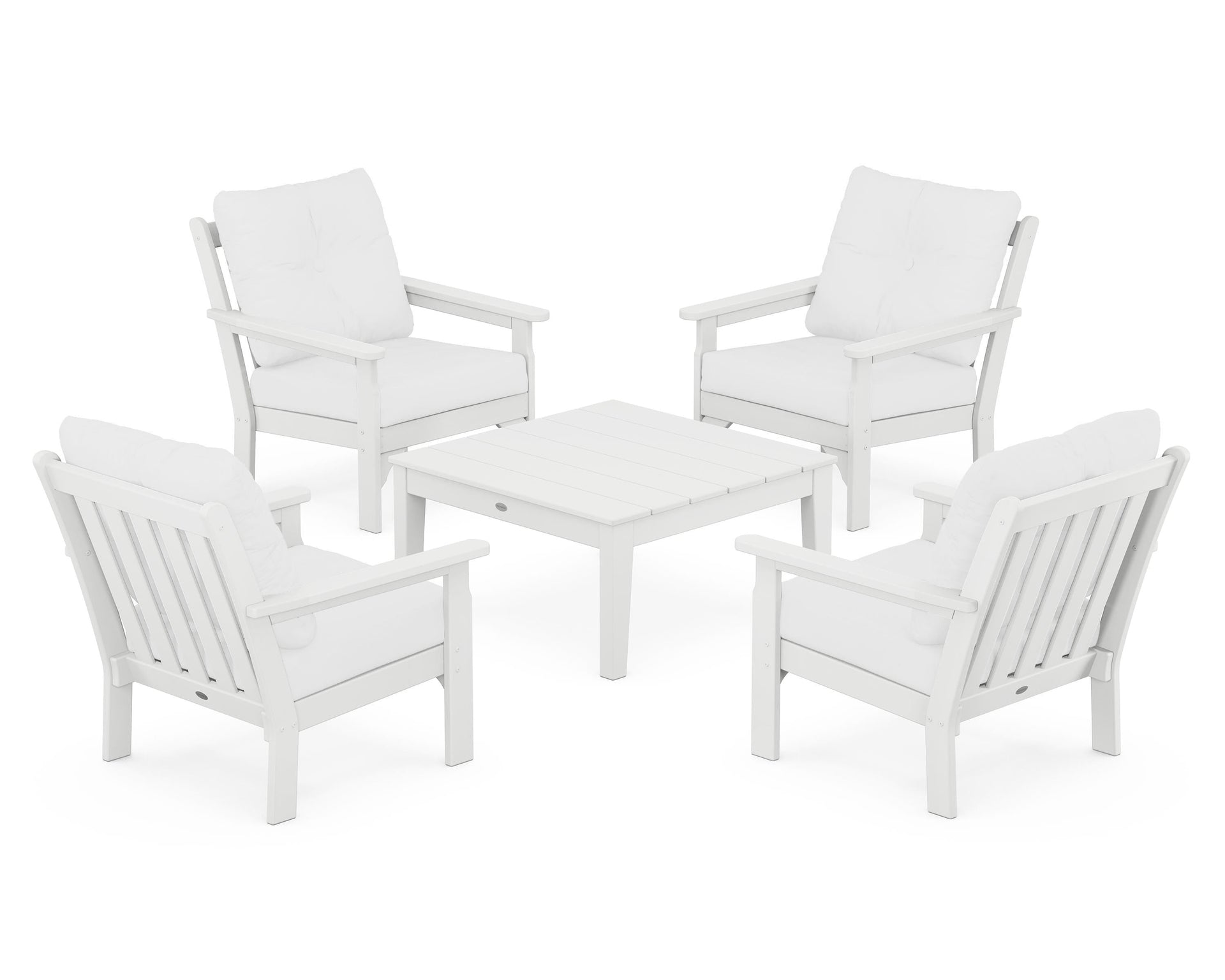 Vineyard 5-Piece Deep Seating Conversation Set