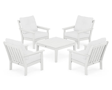 Vineyard 5-Piece Deep Seating Conversation Set
