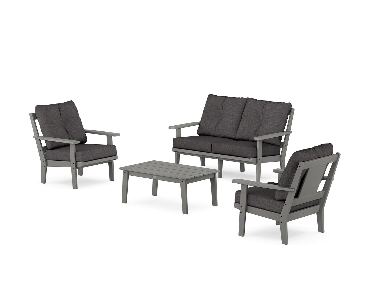 Prairie 4-Piece Deep Seating Set with Loveseat