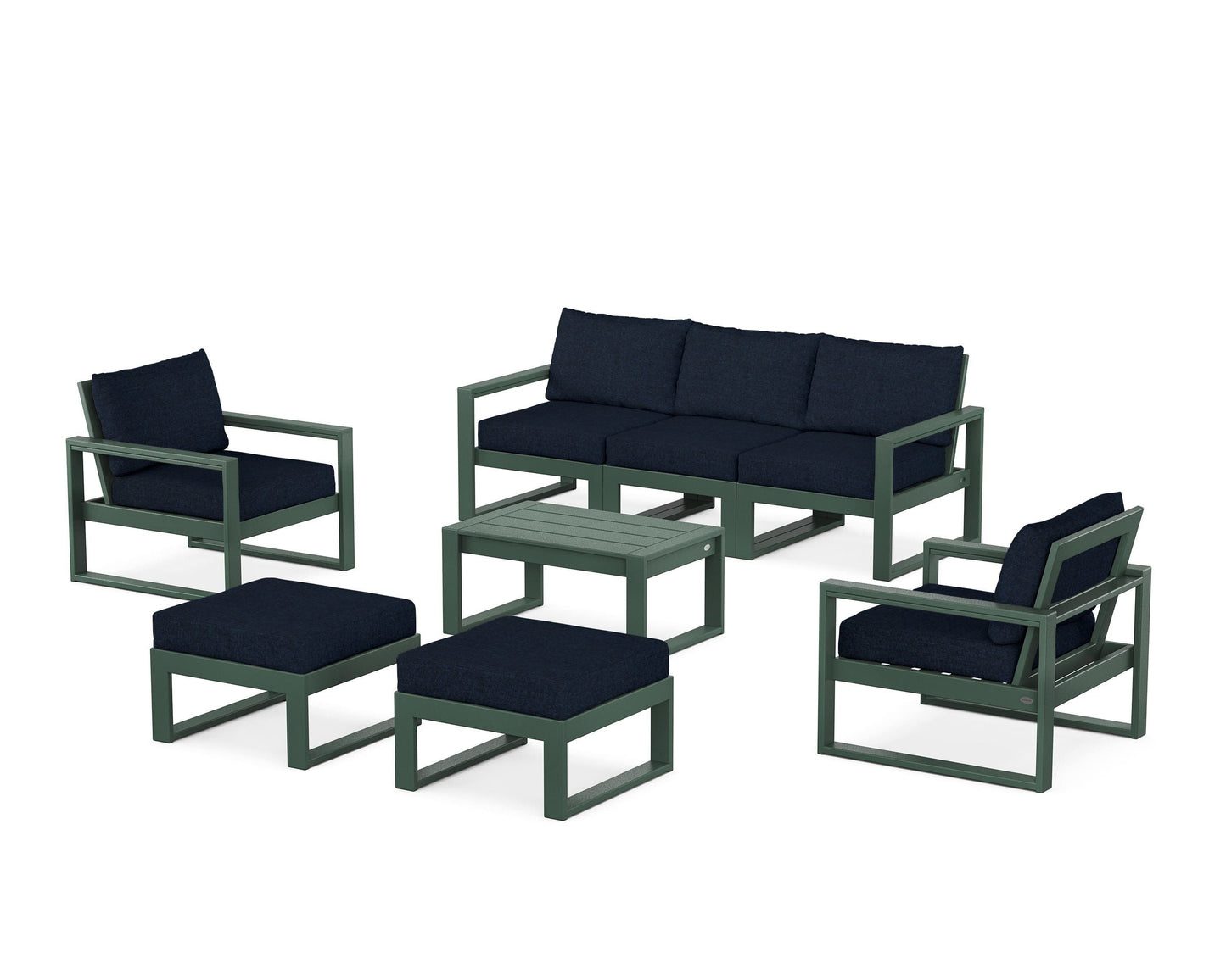 EDGE Sectional 8-Piece Lounge Sofa Set