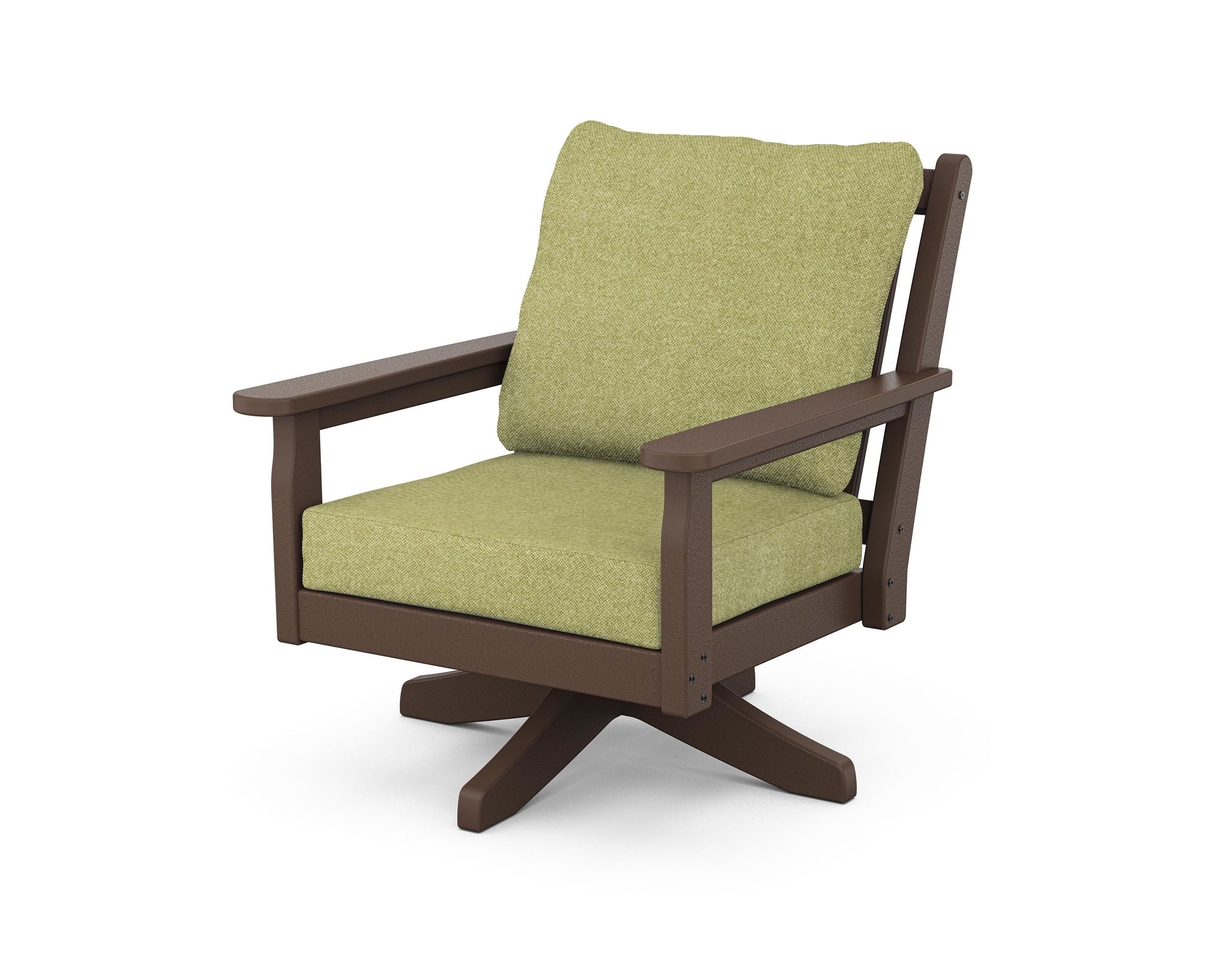 Chippendale Deep Seating Swivel Chair
