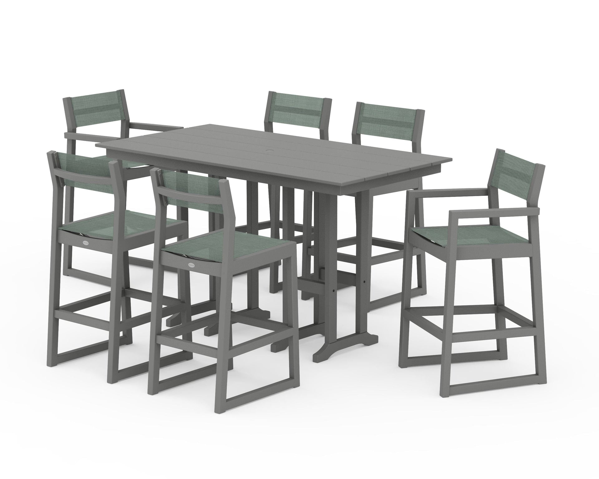 EDGE Sling 7-Piece Farmhouse Bar Set