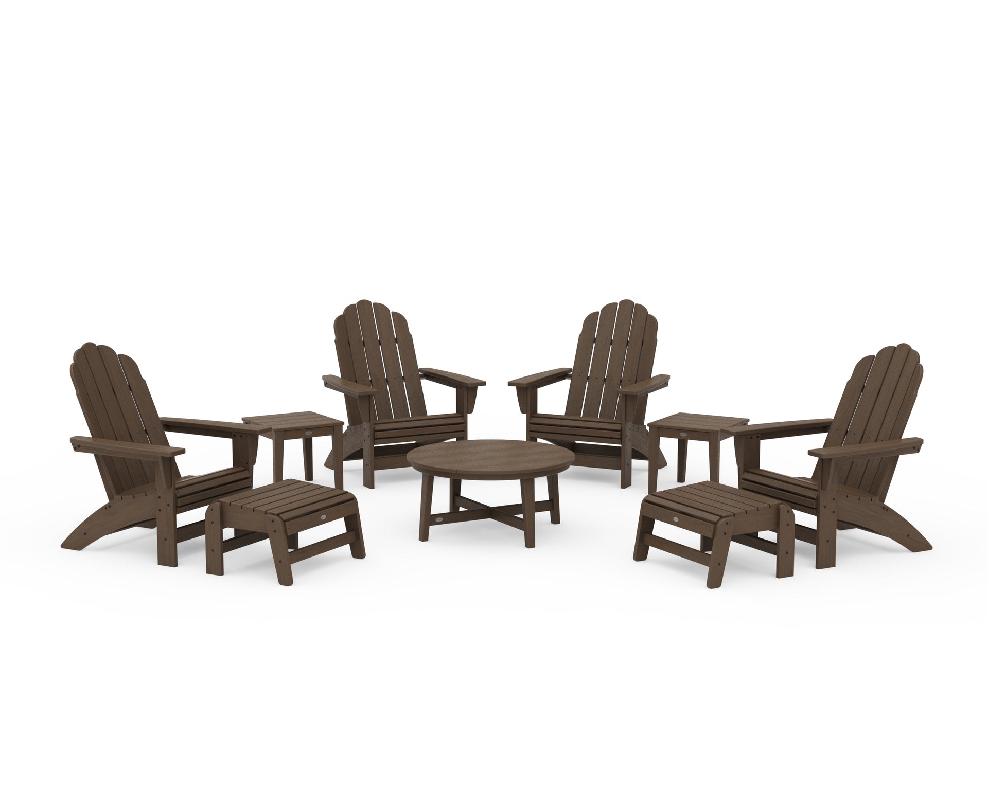 Vineyard Grand Adirondack 9-Piece Conversation Set