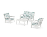 Chippendale 4-Piece Deep Seating Set with Loveseat