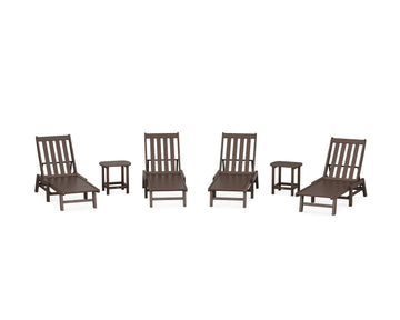Vineyard 6-Piece Chaise Set