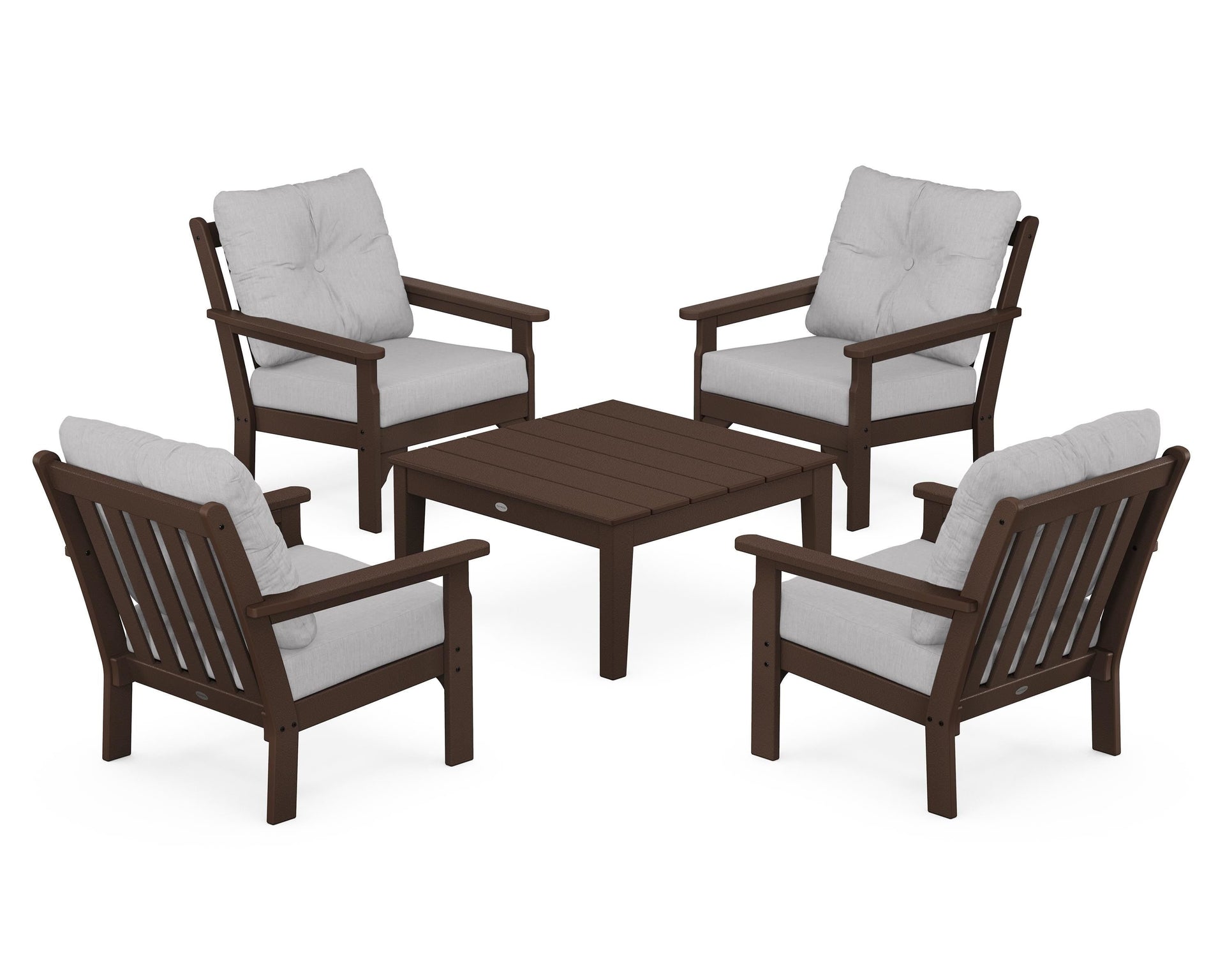 Vineyard 5-Piece Deep Seating Conversation Set