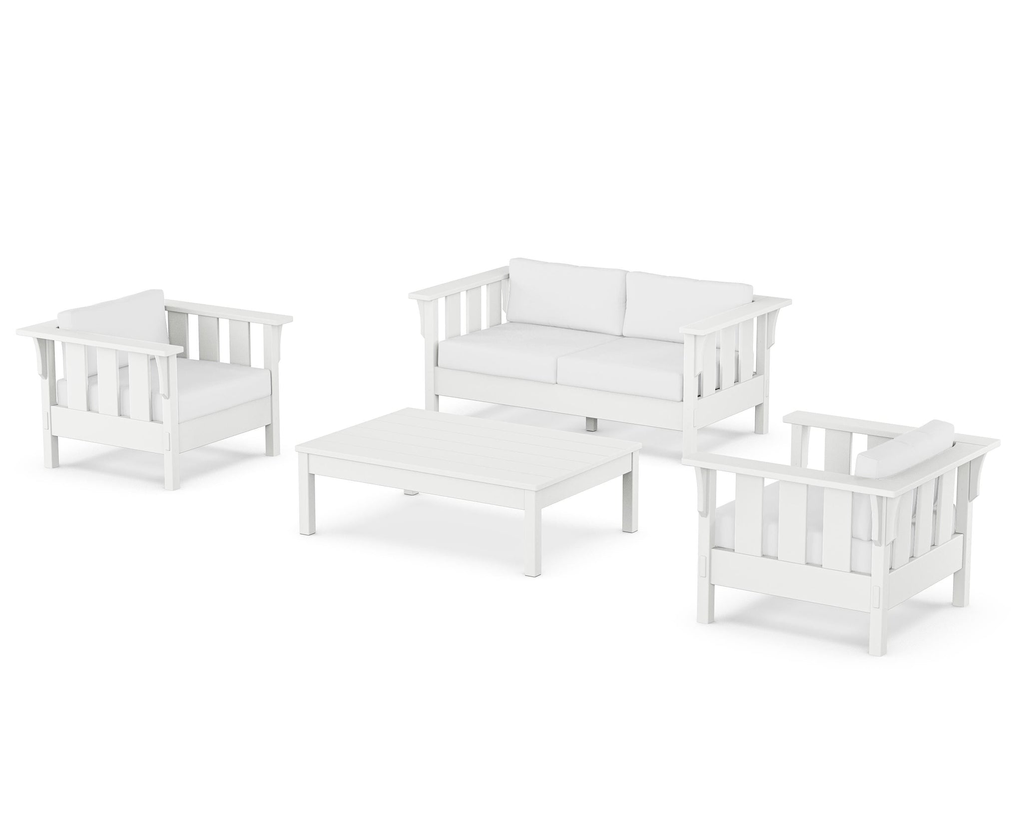 Acadia 4-Piece Deep Seating Set with Loveseat