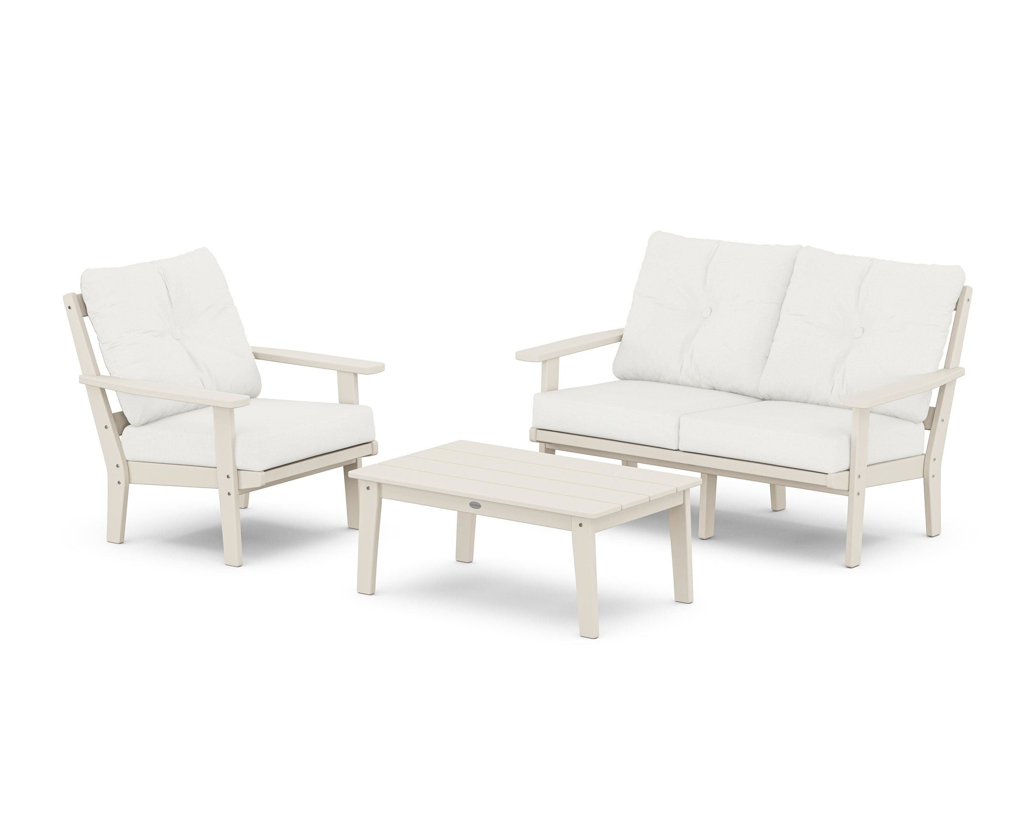 Prairie 3-Piece Deep Seating Set with Loveseat