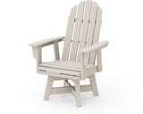 Vineyard Curveback Adirondack Swivel Dining Chair