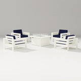 Latitude 5-Piece Lounge Fire Table Set