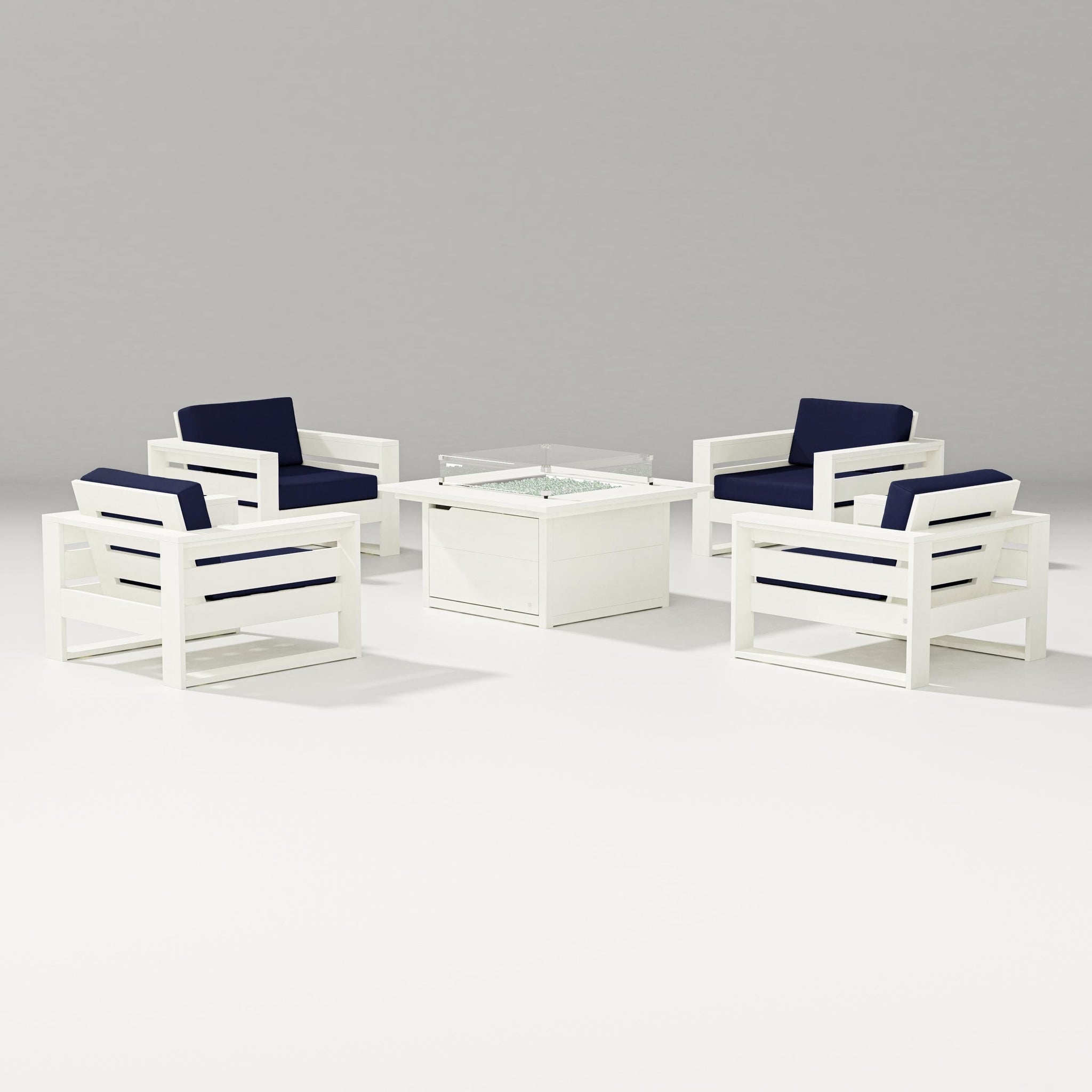 Latitude 5-Piece Lounge Fire Table Set