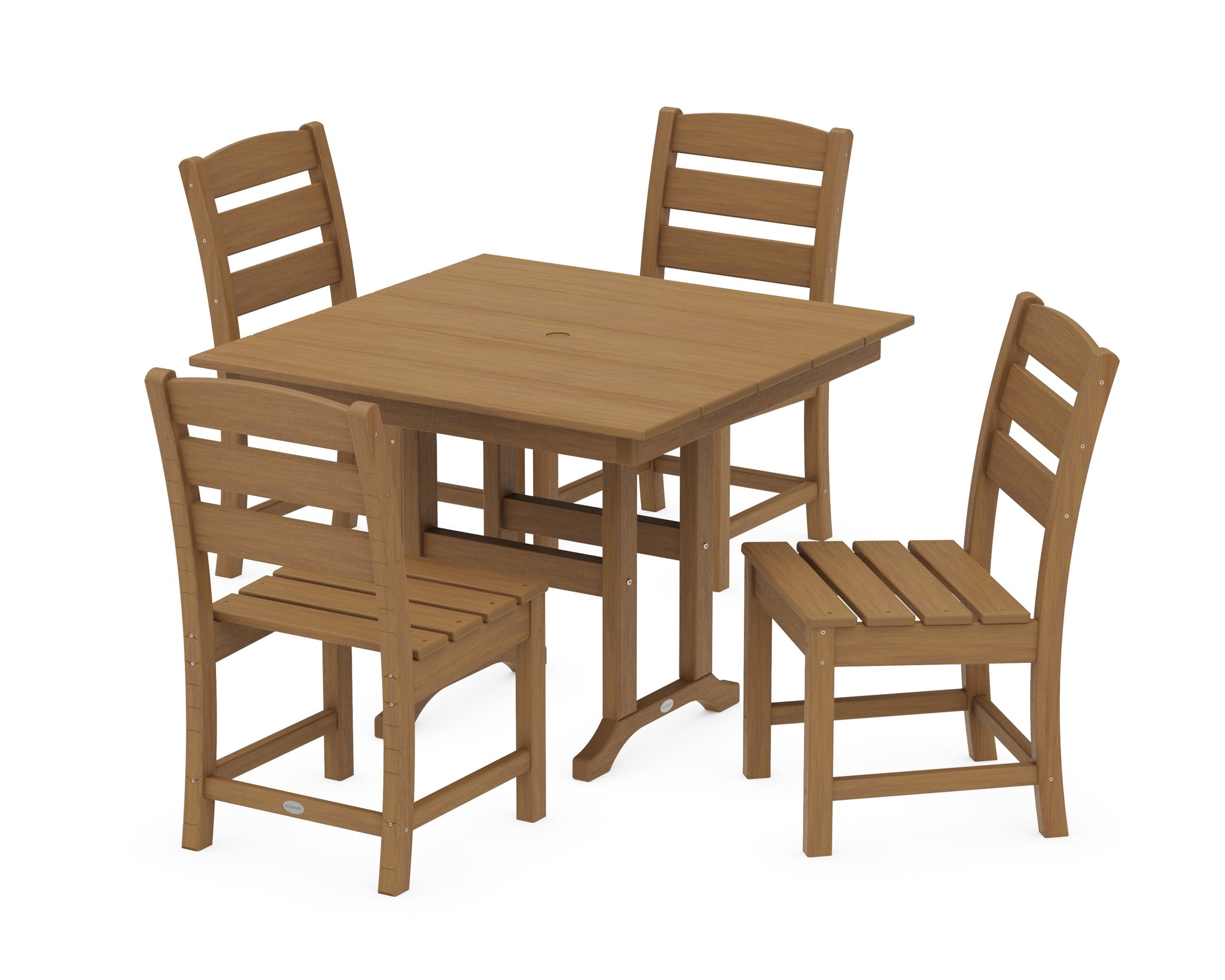 Lakeside Side Chair 5-Piece Farmhouse Dining Set