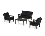Cottage 4-Piece Deep Seating Set with Loveseat