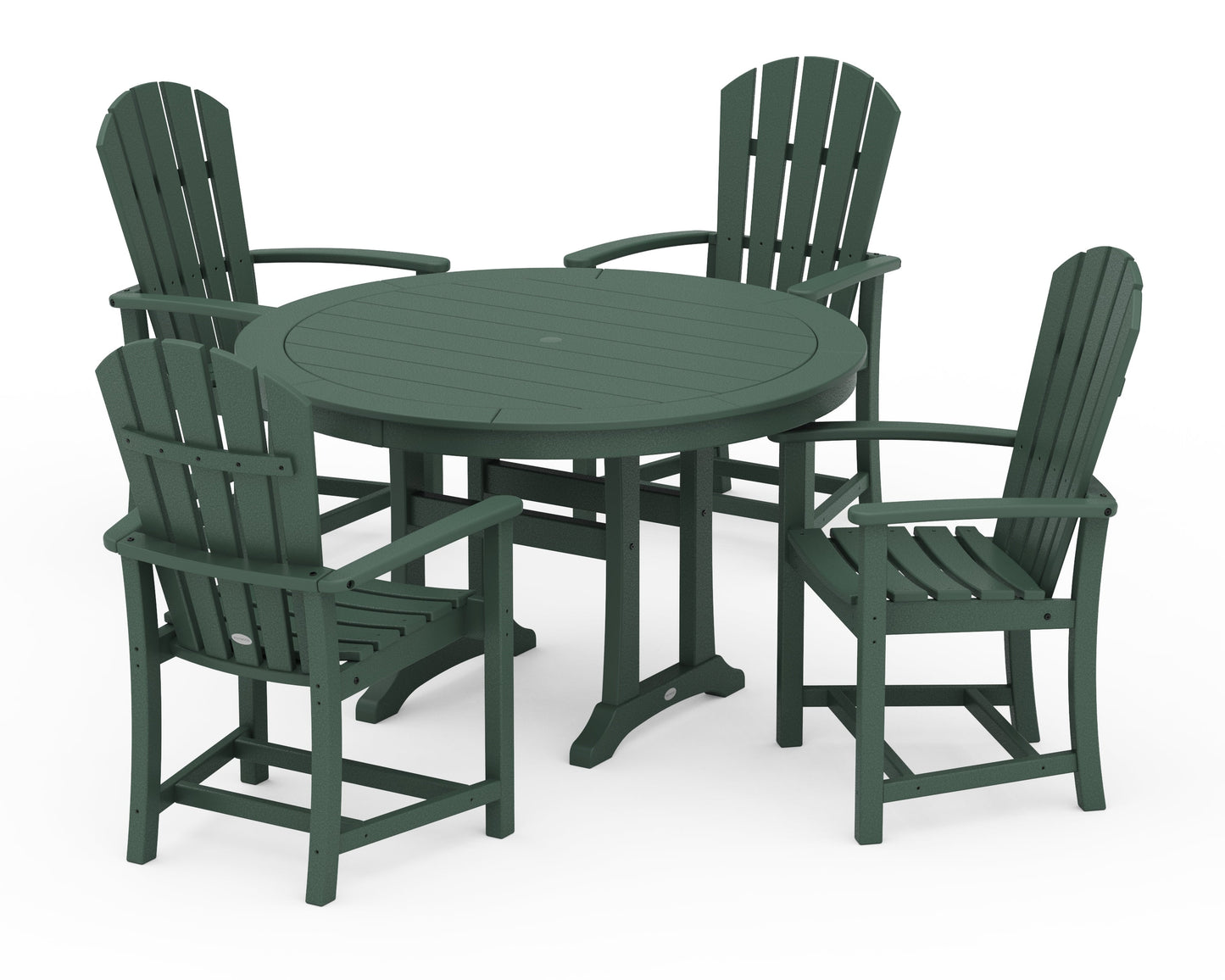 Palm Coast 5-Piece Round Dining Set