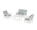 Chippendale 4-Piece Deep Seating Set with Loveseat