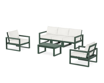 EDGE Sectional 4-Piece Deep Seating Set with Sofa