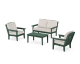 Cottage 4-Piece Deep Seating Set with Loveseat