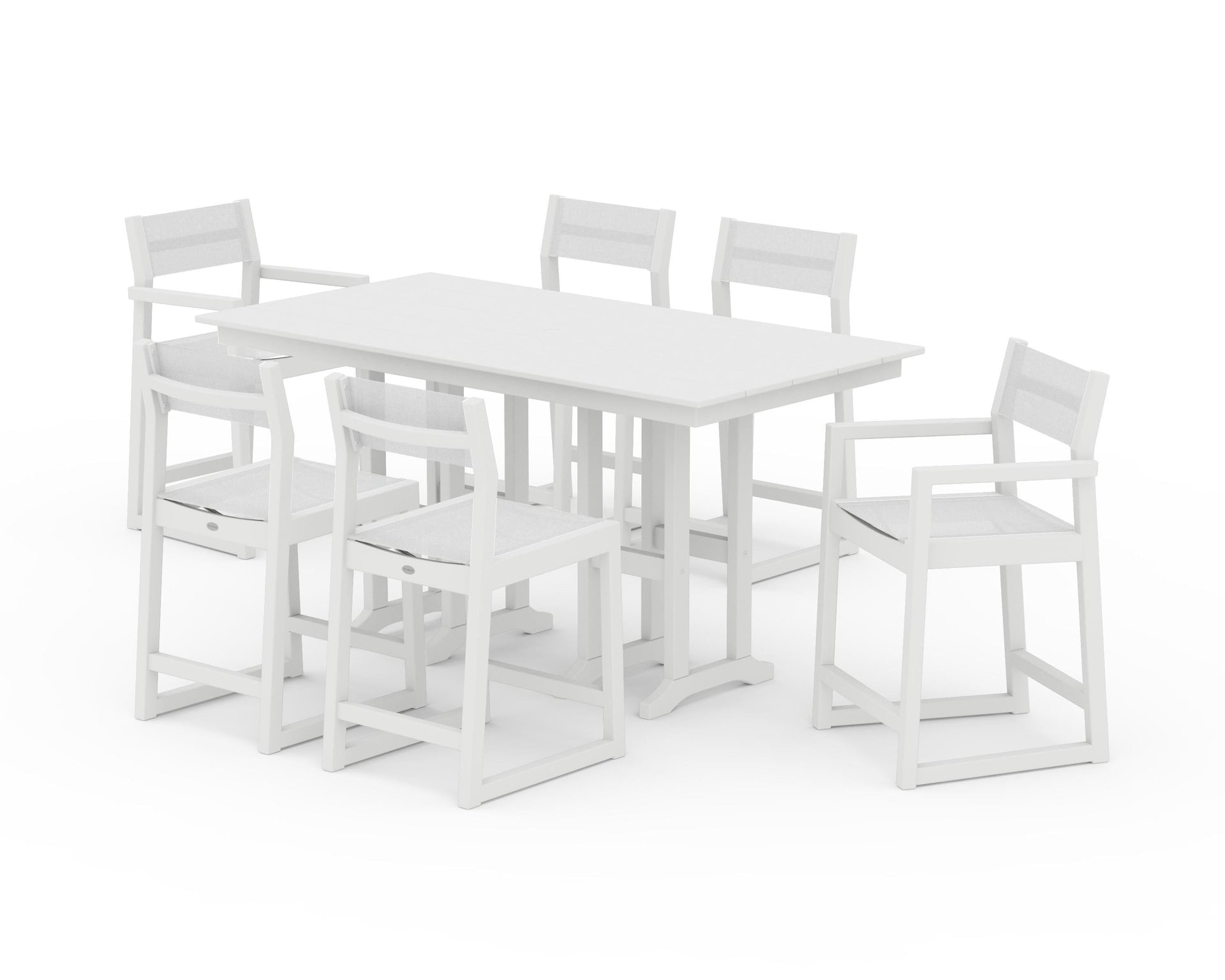 EDGE Sling 7-Piece Farmhouse Counter Set