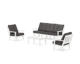 Oxford 4-Piece Deep Seating Set with Sofa