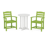 La Casa Café 3-Piece Round Bistro Dining Set