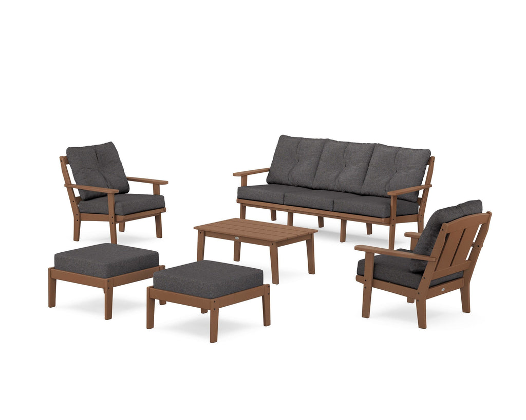 Mission 6-Piece Lounge Sofa Set