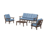 Prairie 4-Piece Deep Seating Set with Sofa