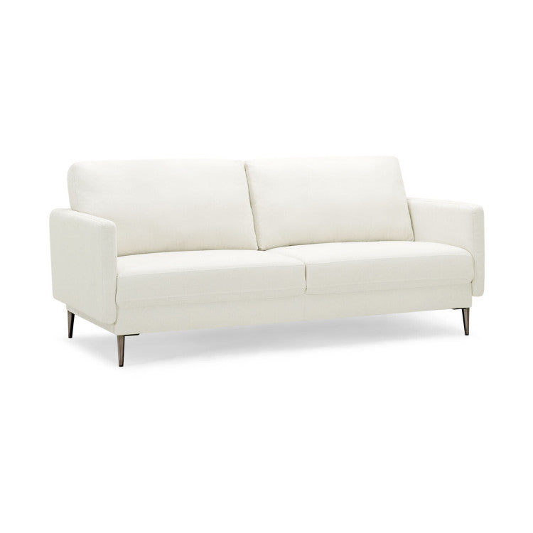 Costway Modern Living Room Set Loveseat Armchair Side & Coffee Table 95971332 New
