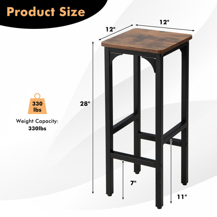 Costway 8-Piece Industrial Modern Living Dining Room Furniture Set 78258762 New