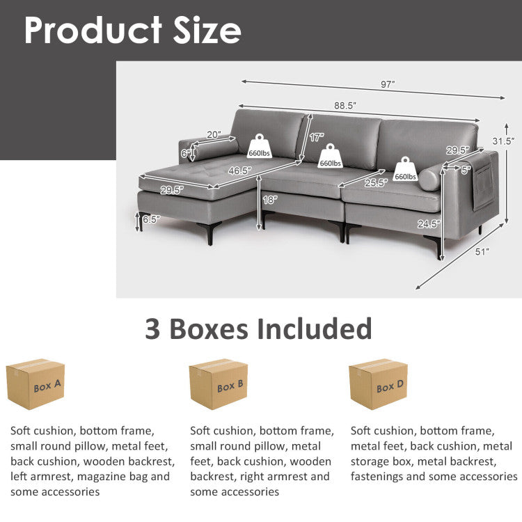 Costway 8-Piece Industrial Modern Living Dining Room Furniture Set 78258762 New
