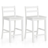 Costway 3-Piece Kitchen Island Bar Stools Storage Cart Set 23446435 New