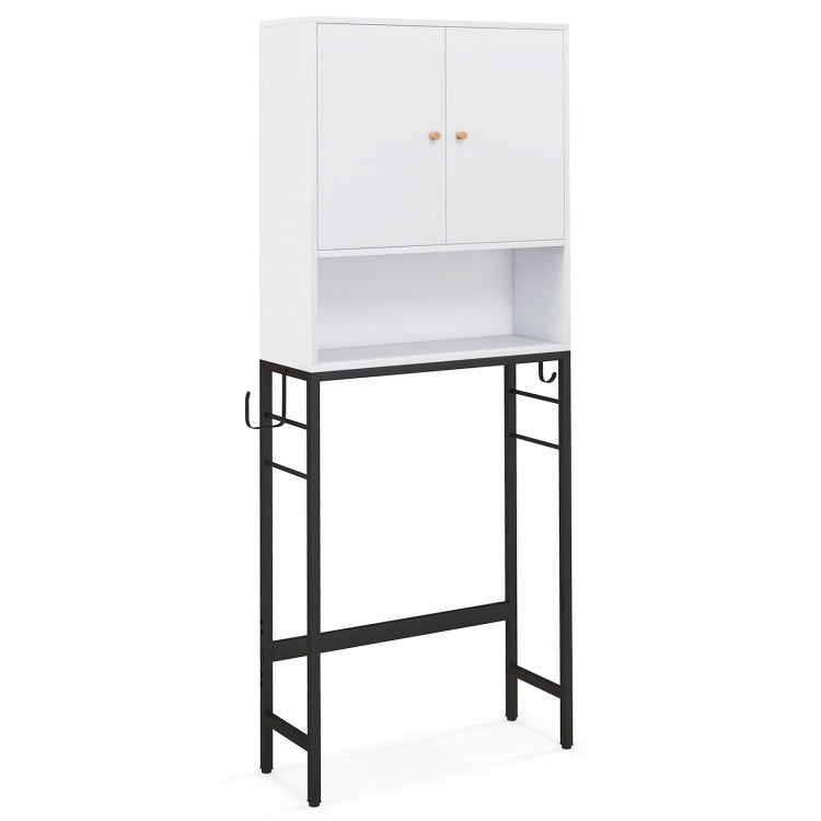 Costway 4-in-1 Bathroom Storage Cabinet & Towel Rack Set 93451574 New