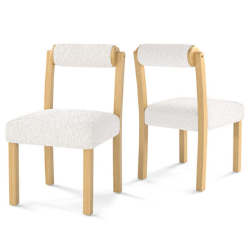 Costway 3-Piece Modern Dining Room Set Wood Chairs Bamboo Sideboard Tall Storage Cabinet 42623668 New