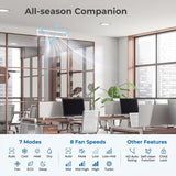 Costway X-Pro 35,000 BTU 2 Zone 22.5 SEER2 Concealed Ducted Mini Split AC 55149551 New