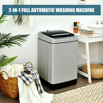 Costway Compact Washer Dryer Combo Automatic Washing Machine Tumble Dryer 47366136 New