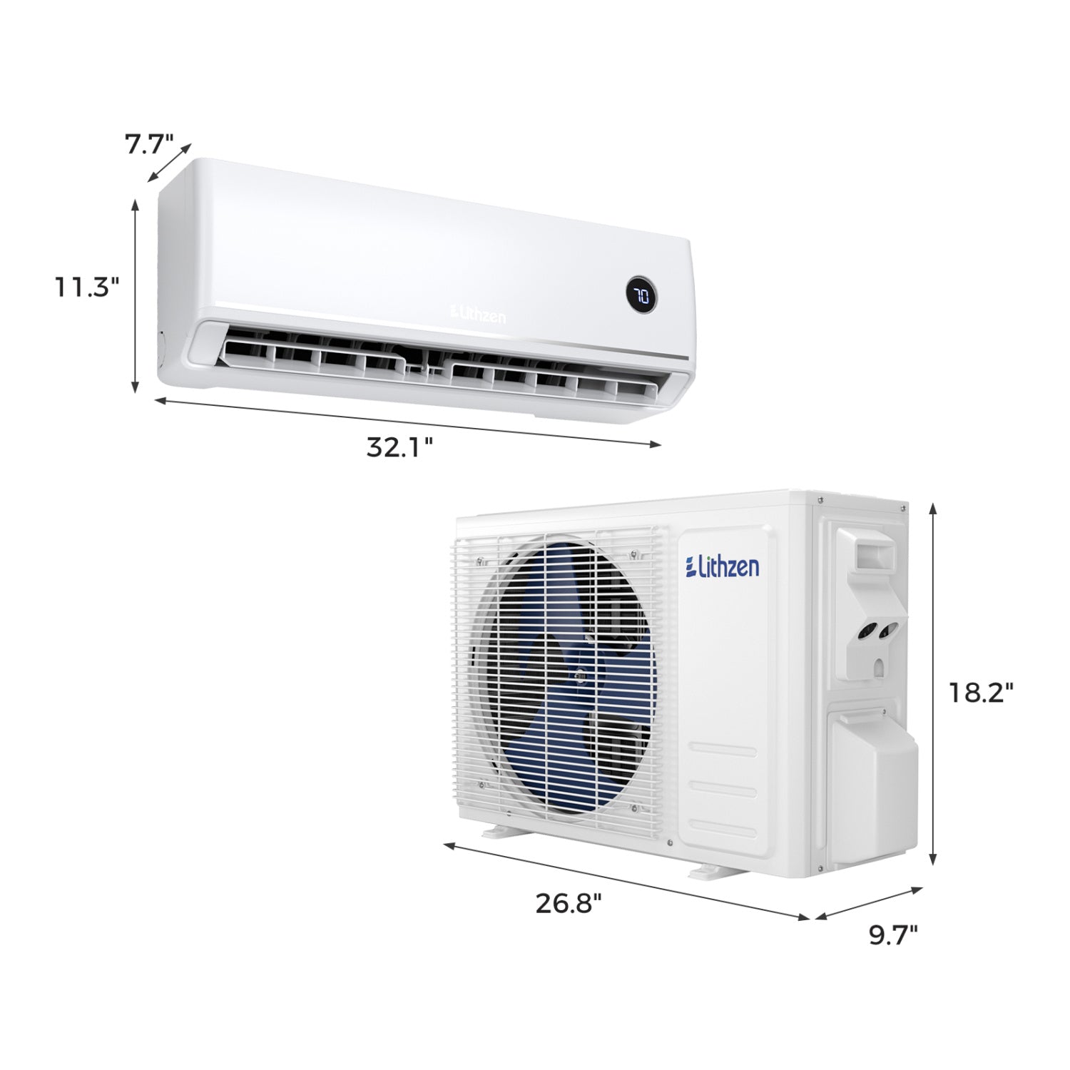 Costway 12000 BTU Mini Split Air Conditioner 26308440 New