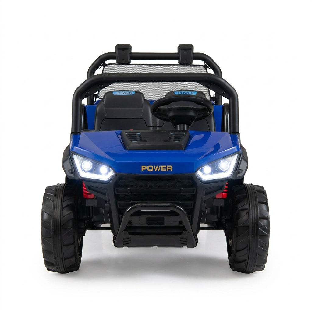 Costway 24V Kids 2-Seater 4WD Ride-On Dump Truck Electric Dump Bed 17438422 New