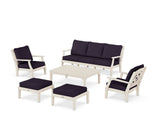 Chinoiserie 6-Piece Lounge Sofa Set