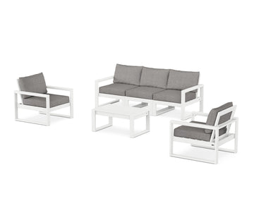 EDGE Sectional 4-Piece Deep Seating Set with Sofa