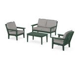 Cottage 4-Piece Deep Seating Set with Loveseat