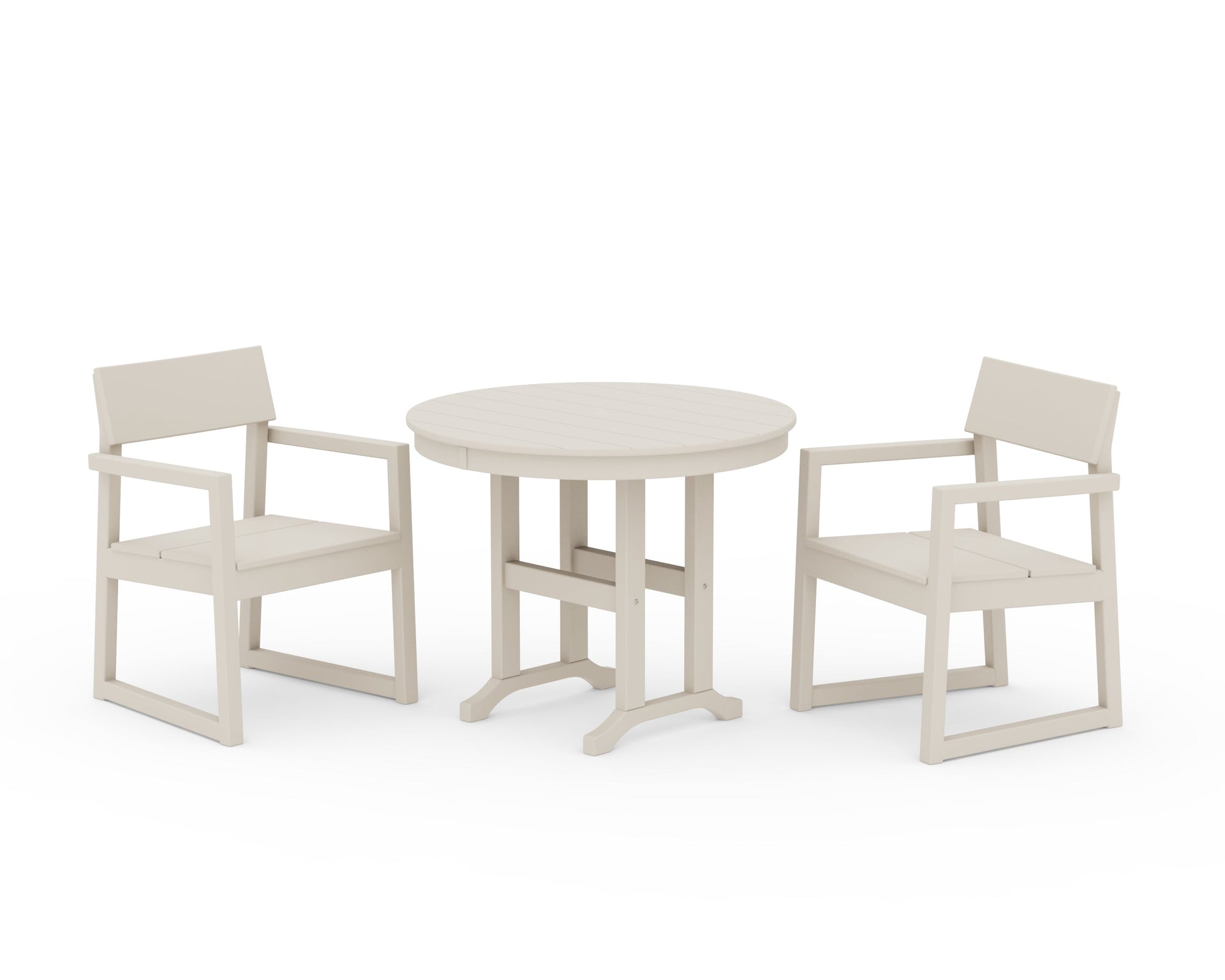 EDGE 3-Piece Round Dining Set