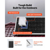 Vevor Solar Power Kit 400W 12V Complete Off-Grid System for RV Home Camping Boats New